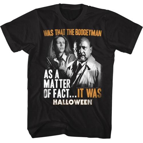 Halloween It Was Black Adult T-Shirt Unisex T-Shirt M