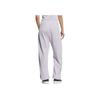adidas Women's Dance Interlock Loose Track Pants Purple White JI9782