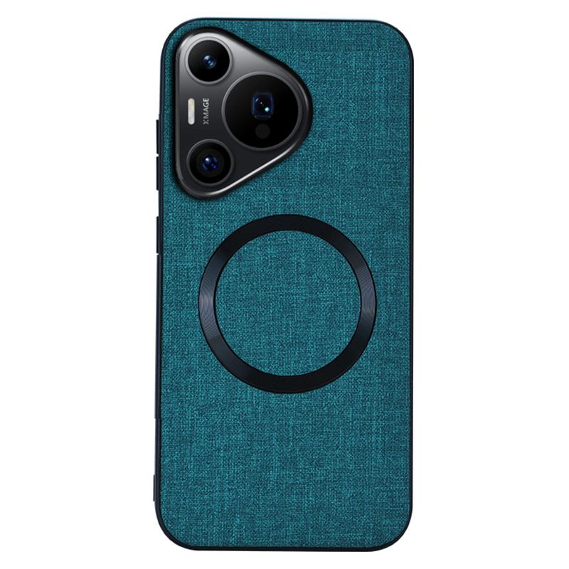 For Huawei Pura 70 Case Magnetic Case TPU+Cloth Protective Cover