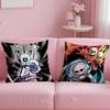 classic game Undertale Cushion Cover Soft  EasyWash Pillow Case  Versatile for Couch Bed Travel and Office