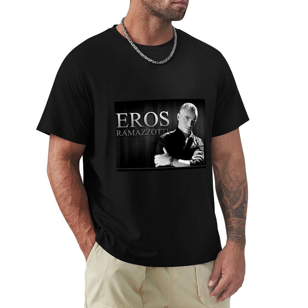 Eros Ramazzotti Album Tshirt Quick Dry Outdoor Sports Tshirt