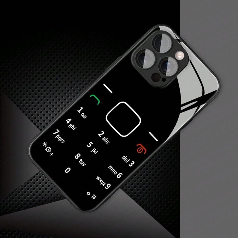 Funny Keyboard Pattern Tempered Glass Material Black Phone Case For Samsung Galaxy S25 S24 S23 Ultra Plus FE Cover