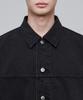 Musinsa Standard Relaxed Denim Chore Jacket [Washed Black]