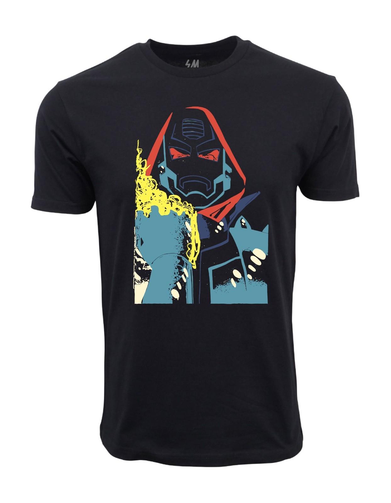 1995 DR. DOOM GRAPHIC BLACK T-SHIRT S