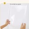 Hârtie de contact detașabilă statică, rolă de folie de protecție electrostatică transparentă, autocolant PET pentru bucătărie și birou