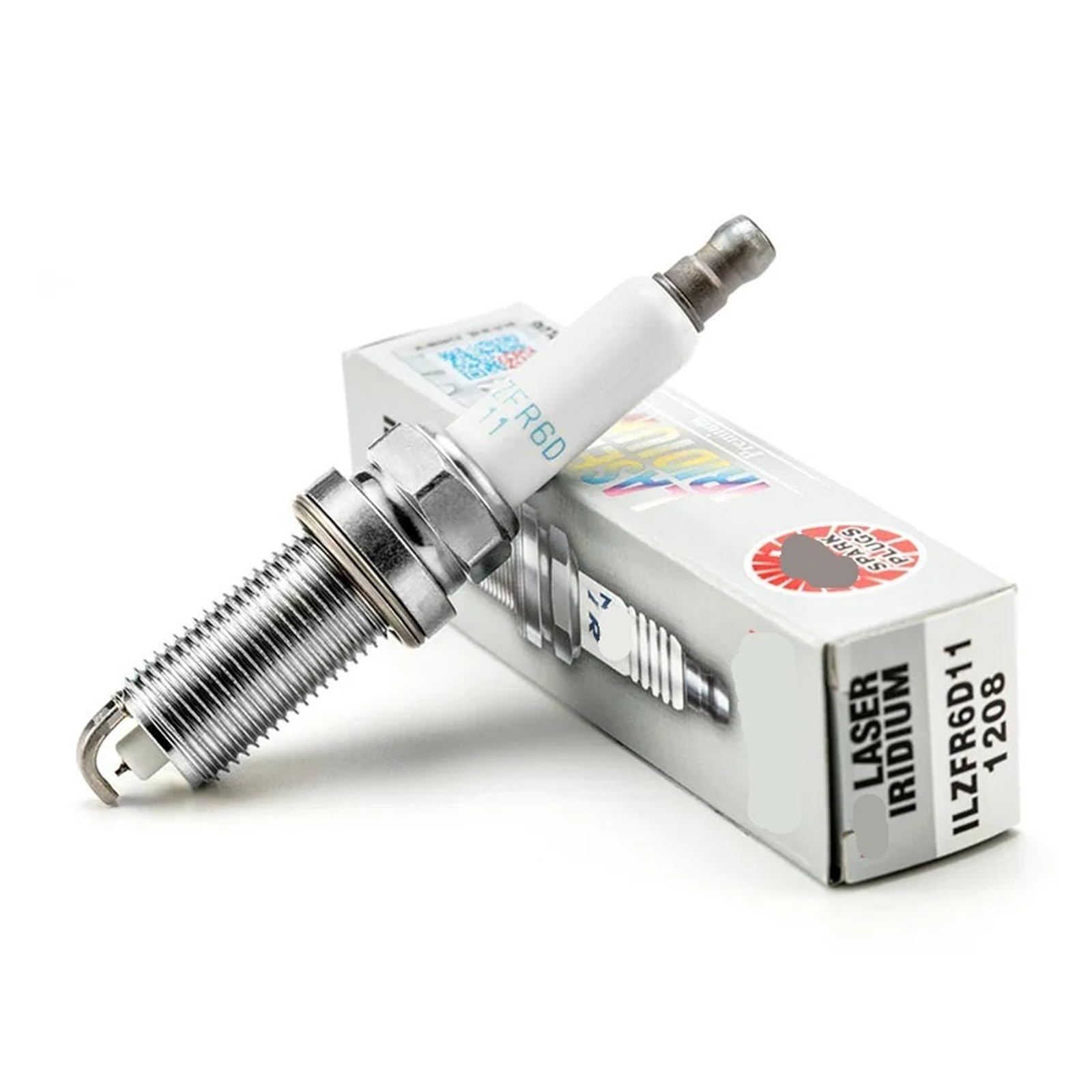 

ILZFR6D11 1208 Iridium Spark Plug - Compatible with BMW E90/E60/E70/X5/F10 325i/330i/523i/525i/530i, OE 12120037264 Direct Fit (6pcs) One Size