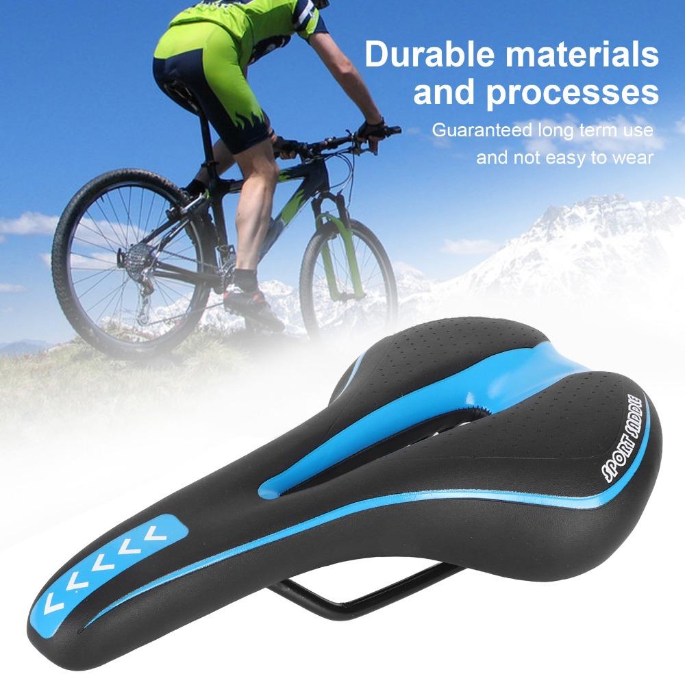 Breathable Bicycle Saddle Replacement Waterproof Padded Bike Seat Durable Bike Seat Men and Women