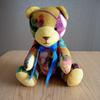 [USED] Chirimen Teddy Bear