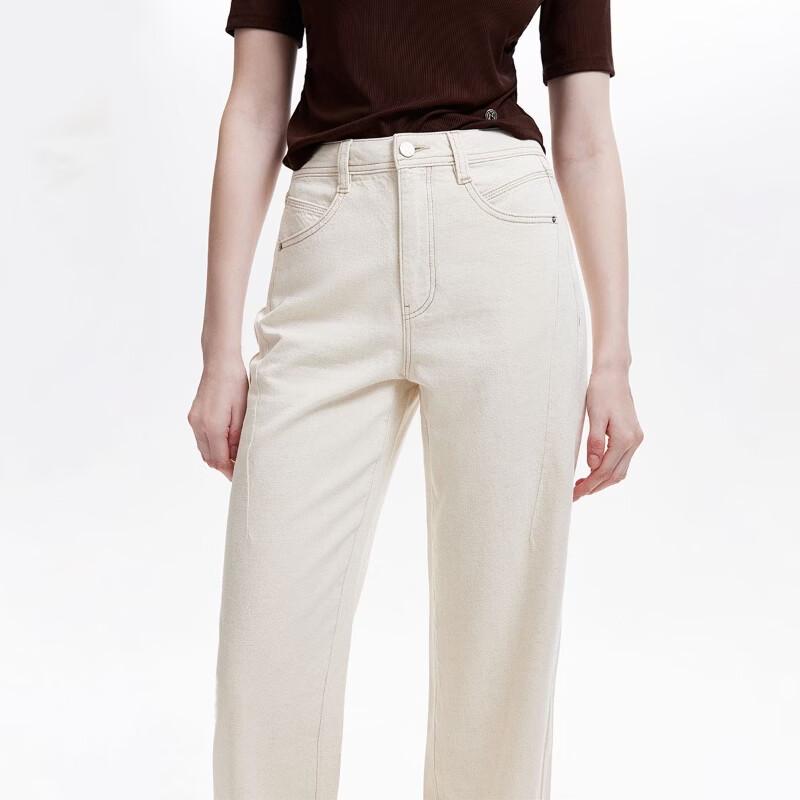 ONLY Women's Relaxed High-Waist Cropped Boyfriend Jeans