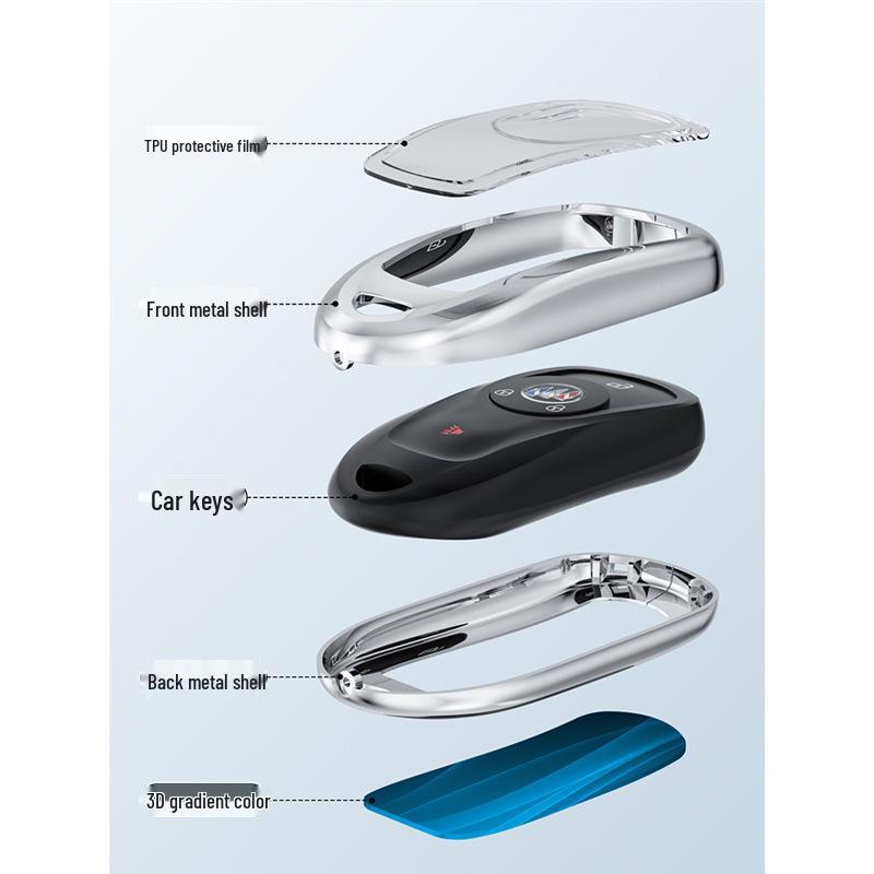 Buick Key Case for Verano, Regal, LaCrosse, Envision PLUS, Enclave, GL8