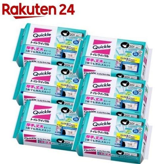 Toilet Quickle Cleaning Sheets Jumbo Pack Refill (20 6 bags set)