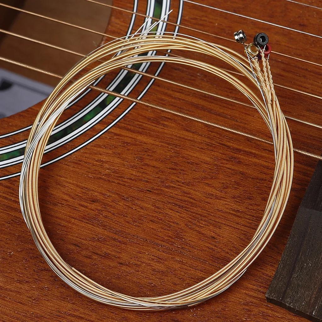IRIN Acoustic Guitar Strings Stainless Steel Wire Rustproof Guitarra Strings Acoustic Guitar Portable Accessories