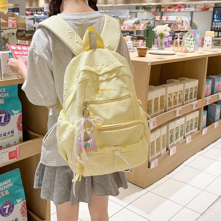 Schoolbag Wholesale Research Travel Backpack Girls Children Travel Light Travel Elementary and Secondary School Students Large Capacity Backpack