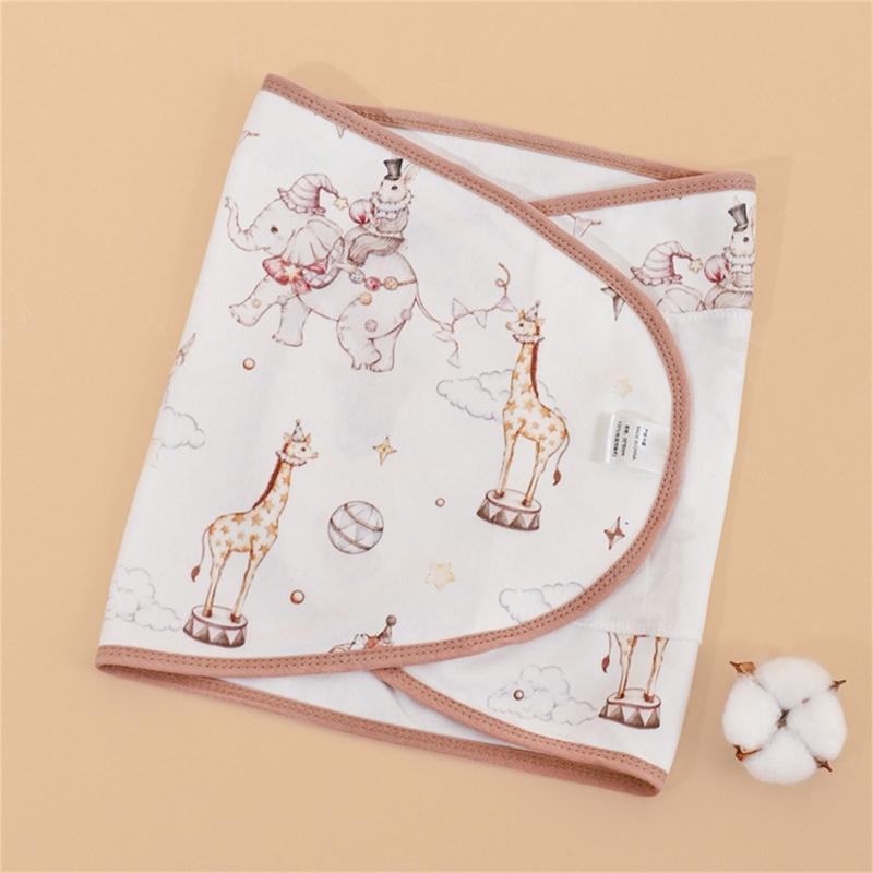 Baby Pucktücher Decke Atmungsaktiver Baumwollstoff Bequemes Wickeltuch zur Beruhigung von Neugeborenen im Alter von 0 bis 3 Monaten