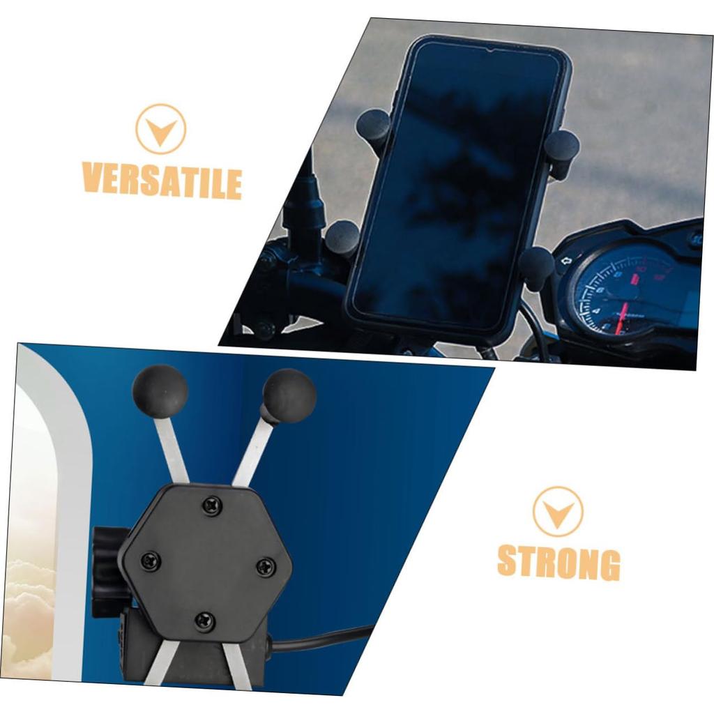 DINHEAROM Multi-function Multi Charging C Bike Bicycle Bracket Cell Phone Holder