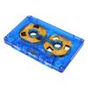 Reel to Reel Cassette Tape Double Sided Sound Cassette Tape with 50 Minutes Recording Time Normal Bias for Music
