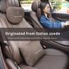Car Sticker Mercedes Benz A B C E S V Class GLB GLC GLE Sprinter Pilot SLK SLC W203 W204 ML Car Headrest Neck Support Seat Soft