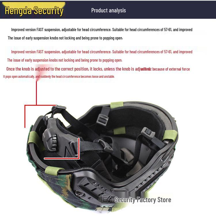 CE Certified Tiger Stripe Tactical FAST Helmet - Fiberglass, Anti-Riot, 1.5KG