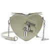 Personalized Creative Love Bag 2025 New Mori Sweet Girl Fashion Niche Versatile Shoulder Chain Bag Pu