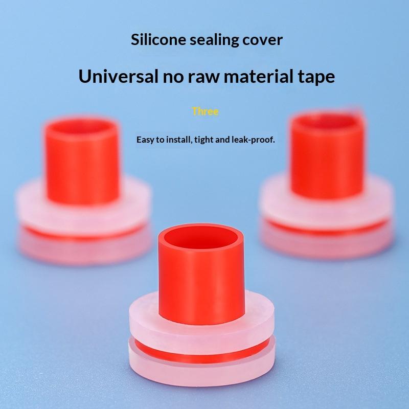 100Pcs Rubber Faucet Washer Kitchen Bathroom Faucet Water Seal Ring Leak-Proof Gasket Kit For Plumbing Plug Sealing Connections
