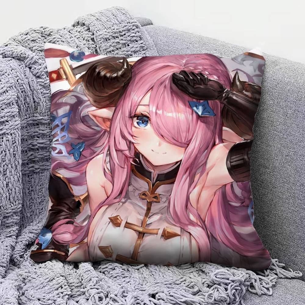 Granblue Fantasy Žaidimo Anime Pagalvės Užvalkalai Namų Sofos Pagalvės Užvalkalai ir Dekoratyviniai Individualūs