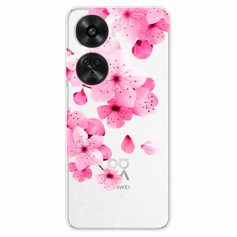 For Huawei Nova 12 SE Case Soft Girl Shockproof Phone Cover for Huawei Nova 12SE Case BNE-LX1 TPU Clear Transparent Silicone