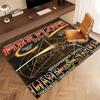 Rock Band P-Pink F-Floyd Print Area Rug - Soft,Washable Non-Slip Indoor Mat,Living Room,Home Office Decorative Rug