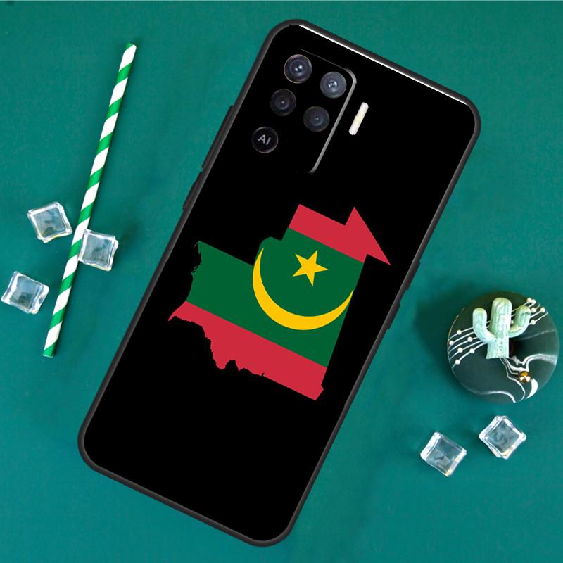 

Mauritania Flag Phone Case For Oppo A18 A38 A58 A78 A98 A40 A60 A80 A91 A15 A17 A74 A94 A54 A57S A16 A76 A96 OPPO A18 4G