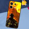 Firefighter Heroes Phone Case For Xiaomi Redmi Note 13 11 9 10 12 Pro Plus 9S 10S 11S 12S 9C 10C 12C 13C Cover