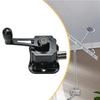 Hand Crank Clothing Hanger Aluminum Alloy Repair Part for Home Folding Clothes Dryer Balcony Laundry Use