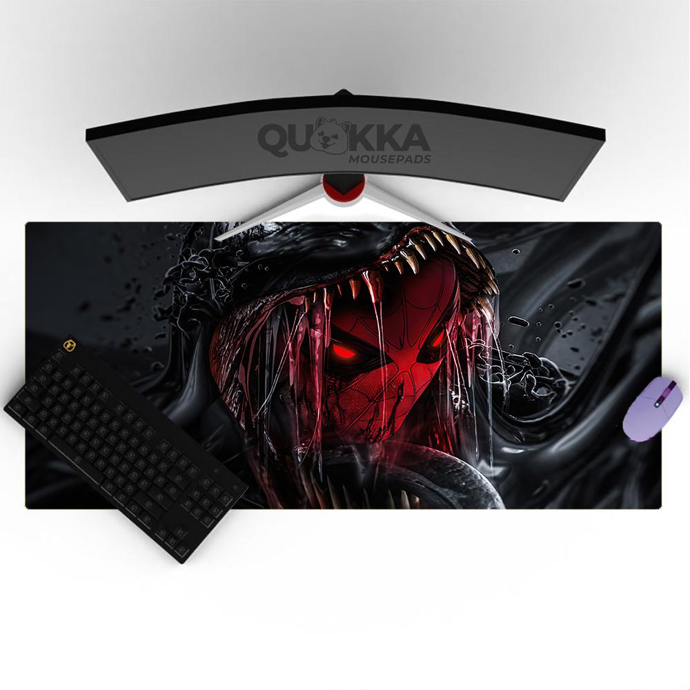 1Pc Spiderman Mouse Pad 2Mm Thick Rubber Base Nonslip Desk Mat Perfect Room Ideal Gift Computer Keyboard Lovers