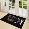 Custom Name Panther Power Symbolism Carpet Rug Customizable Soft Washable Anti-Slip Home Living Room Sofa Mats Personalized Rug. 090912