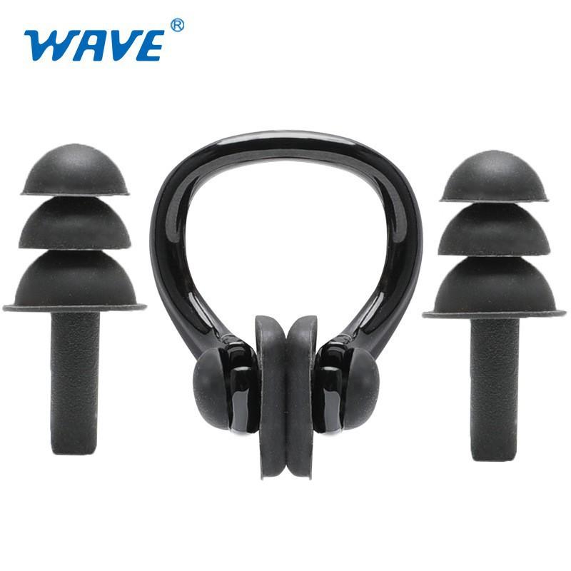 

Boxed Professional Soft Silicone Material Adult Children Swimming Waterproof Earplugs Nose Clip