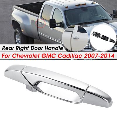 for Acura Outside Exterior Outer Door Handle Driver Side Rear Left Chrome ABS