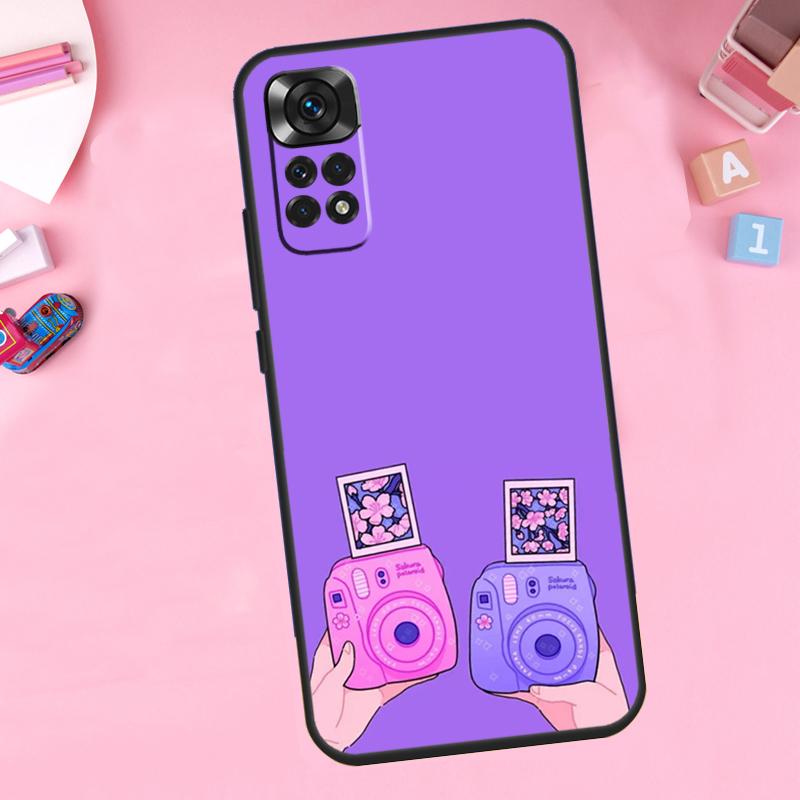 Lila ästhetik Für Xiaomi Redmi Note 14 10 11 12 13 15 Pro Plus Handyhülle Für Redmi 15C 14C 10C 12C 13C 15