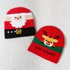Nitted Hats Warm Christmas Hat Cute High Elastic Cap Soft Warm Cap Leisure Xmas