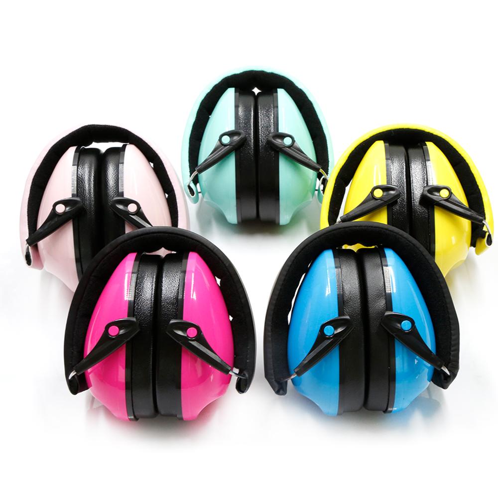 Hearing Protection  Soundproof Noise Cancelling Earmuffs Ear Defender (Blue,28dB) синий
