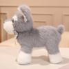 Verkauf Süßer Zwergschnauzer Hund Plüschtier Weiches Simulations-Stofftier Spielzeug Für Jungen Niedliche Po Requisiten Mädchen Geburtstagsgeschenk 30cm