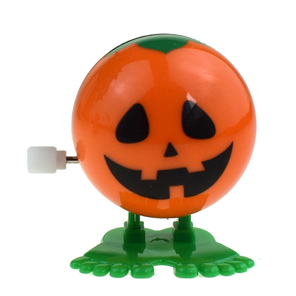 Pumpkin Exciting Windup Toy For Halloween Enhance Emotional And Intellectual Development Plastic