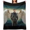 Lucifer Heaven Wings Throw Blanket Thermals For Travel Sofa Throw Picnic Decorative Sofas Blankets