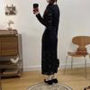 2025 French Plus Size Sexy Slimming Lace Dress for Mature Women - Hot Style Socialite Outfit