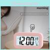 Digital Alarm Rechargeable Clock With Smart Light Sensor Room Gift Decoration