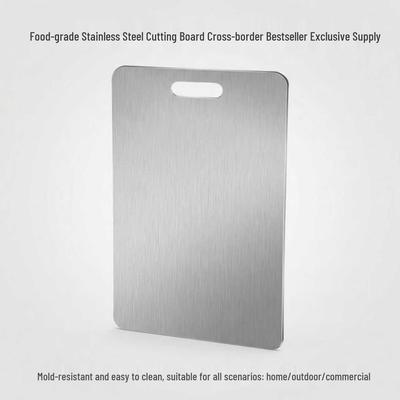 316 Stainless Steel Antibacterial Mildew-Proof Double-Sided Kitchen Cutting Board
