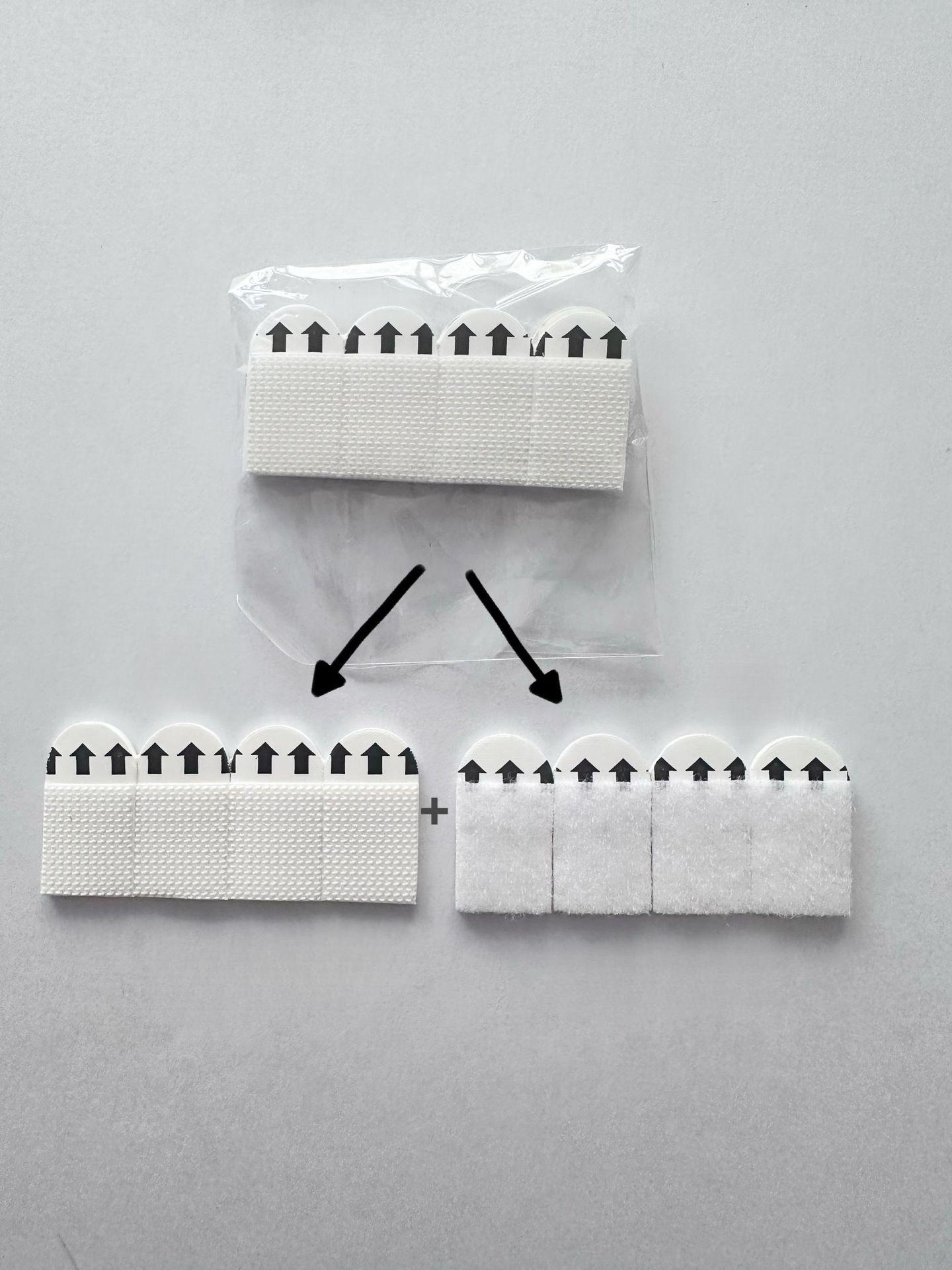 

Strong Hanging Picture Frame Removable Magic Tape Easy Pull Adhesive Hook Self-Adhesive No Trace Magic Decorative Picture Double 1mm