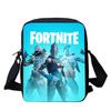Cute Fortnite Cartoon Shoulder Crossbody Bag, Unisex Kids Aged 5-8, Light Printed Storage Handbag for Elementary Children