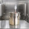 Stainless Steel Barrel with Thermometer Airtight Clamp-Lid Fermentation
