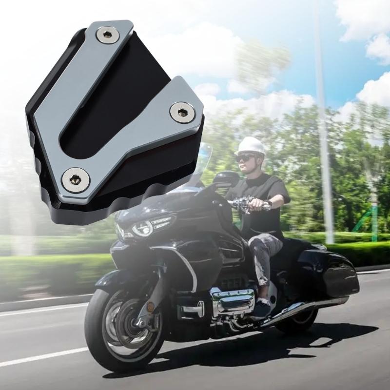 Motorcycle Kickstand Extender Pad for 1800 GL1800 2018-2020 Kickstand Foot Enlarger Heightened Side Stand Plate