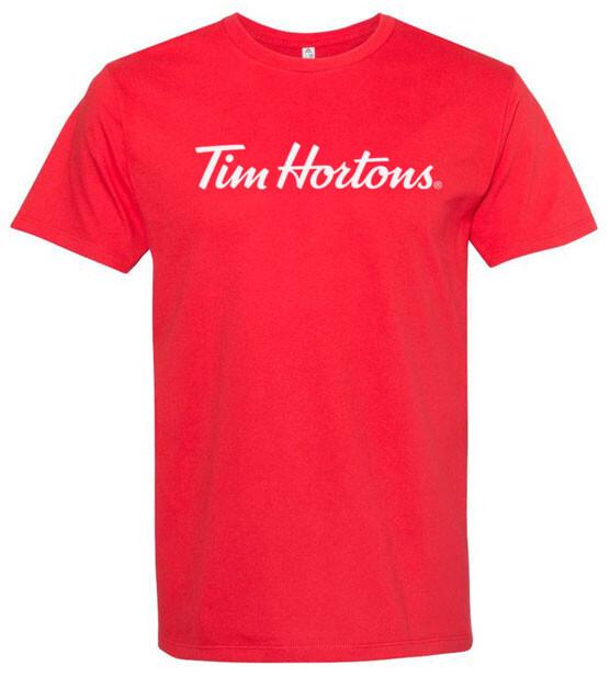 Tim Hortons restaurant t-shirt S