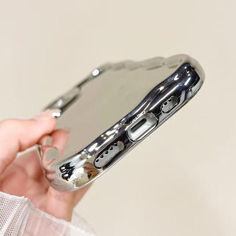 Shockproof Luxury Soft TPU Cover For iPhone 17 Pro Max Air 16e 16 15 14 13 Pro Max 12 11 Line Butterfly Electroplated Phone Case