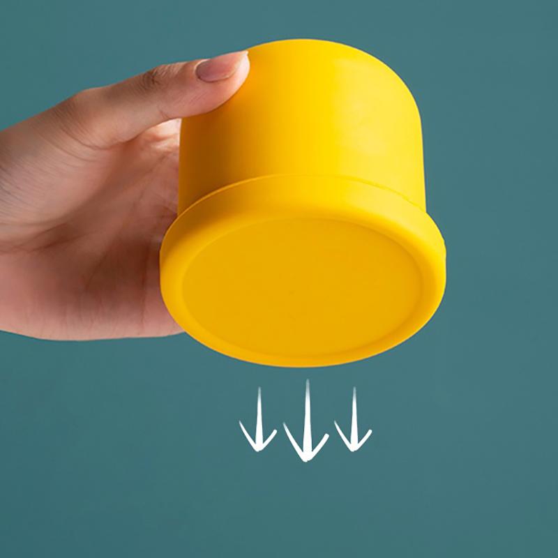 250Ml Lunch Box For Kids Salad Dressing Container Non-Stick Silicone Lunch Box With Lid Reusable Bento Box Ice Cube Mold